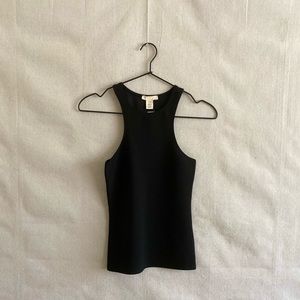 H&M Scuba Knit Halter Tank
